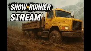 SnowRunner LIVE – Season 14 Mud Chaos! 🚛💦 Big Trucks, Deep Mud & Impossible Recoveries!