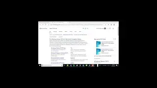 Downloading Trial of Windows 2019