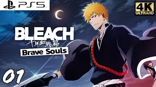 Bleach Brave Souls Story Quest Walkthrough 1 The Substitute (PS5 Gameplay - No Commentary)