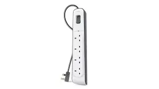 Belkin 4 Socket Outlet 2 Meter Surge Strip unboxing