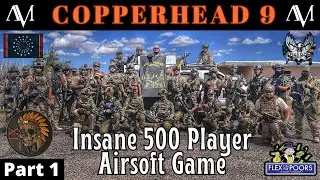 Action Packed Multi-POV Airsoft Gameplay | Huge Neighborhood Map | AMS Copperhead 9