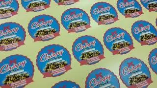 Sticker doorgift product