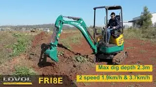 Lovol FR18E Mini Excavator,  Equipment Specialists