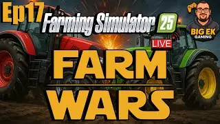 🌾 Ep17.2 FARM WARS RETURNS! | Farming Simulator 25 vs @ObsidianGamingTv  -  Who Will Win?! #FarmWars