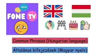 Common Phrases (Hungarian language) (en-hu)