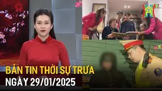 Thời sự HN trưa 29/1/25 (Mùng 1 Tết): Đón giao thừa trên chuyến tàu chở mùa xuân