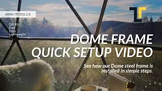 Main Steel Frame Setup Dome