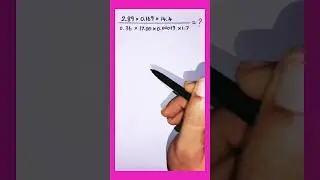 Division of decimals | simplification #shorts #maths #decimals #simplification #mathstricks