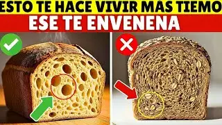 4 panes peligrosos que debes evitar y 4 saludables para comer diariamente siempre