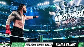 Roman Reigns Wins 30 Men Royal Rumble Match WWE Royal Rumble 31 January 2026 Highlights 