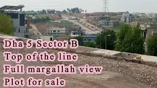 Dha 5 islamabad full heighted   top most location plot for sale || dha  phase  5 islamabad ||