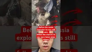 before the russia explosion he was still calm. #зсу #приліт #360news #news #russia #ukraine #kiev