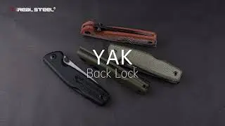 Yak | Scandi Grind /Flat Grind | Bushcraft