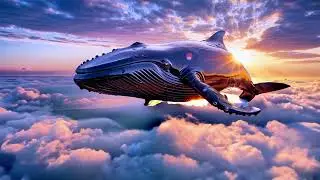 A Stunning AI-Created Dolphin Leap: A Futuristic Ocean Scene at Sunset
