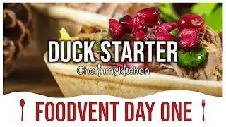 Duck Canapes Christmas Recipe | Chef In My Kitchen | Day 1