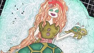 New Collection From JMC Designs Super Fun Ocean Fashionistas Making a Card