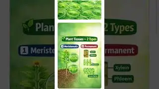 🌿 Plant TissuesGrowth & support in plants 🌱