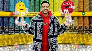 M&M's World in China 🍫 أكبر متجرإم آند إمز للشوكولاتة في آسيا