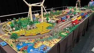 LEGO Train Layout - BrickCan 2023