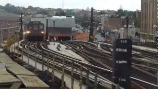 MTA R1-9 Nostalgia train fan trip passing Ditmas Avenue