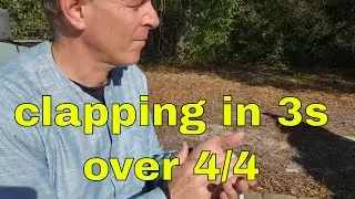 clapping in 3s grouping | music theory