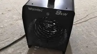 Nagrzewnica Warmtec 9 kW - Prezentacja - Opinia