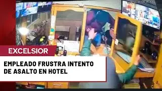Adulto mayor frustra intento de asalto en hotel de SLP