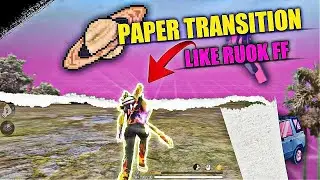 How To Edit Like RUOK FF 💥💥💥 [NEW VIDEO]