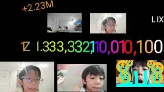 0 to 53.7M with 2 narys with sounds