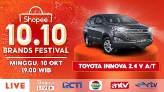 Shopee 10.10 Brands Festival TV Show | Minggu, 10 Oktober jam 19.00 WIB!