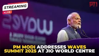 PM Modi addresses WAVES Summit 2025 at Jio World Centre, Mumbai