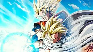 Dragon Ball Z Dokkan Battle: TEQ LR SSJ Goku & SSJ Gohan Active Skill OST (High Quality)