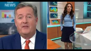 Piers Morgan shocks Laura Tobin with 'bikini' jibe on Good Morning Britain