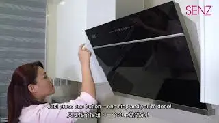 SENZ SZ-CH338i intelClean Smart Auto Cleaning Cooker Hood - Chinese