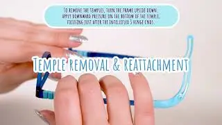 HOW TO: Temple Removal & Reattachment For Dilli Dalli's Variable Fit Collection