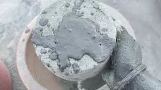 ASMR - silky soft sand texture clay pot crumbling messy hands dusty satisfying 🩷✨