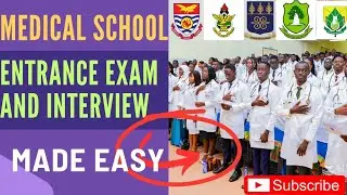 Medical School Entrance Exams and Interview || My Experience and How I Got To UCC Medical School