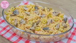 MACARRÃO CREMOSO COM SARDINHA | DELICIOSO - MUITO FÁCIL E RÁPIDO | RECEITAS DA CRIS