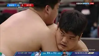 [영월장사씨름대회] 윤성민(영암군민속씨름단) VS 임진원(영월군청) [위더스 제약 2019 영월장사씨름대회]