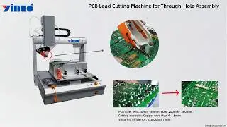 PCB LEAD CUTTER MACHINE AFTER SOLDERING