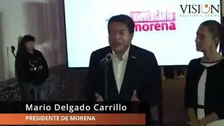 Mario Delgado confirma que el proceso contin&uacute;a y participaran los que tengan mas aceptaci&oacute;n social
