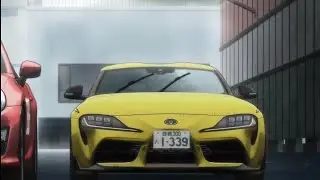 【MF GHOST 2nd Season】Sena Moroboshi appearance (Toyota GR Supra)