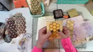 Craft with Me - Heartfelt Bee Gayle Mail and Bee Ephemera
