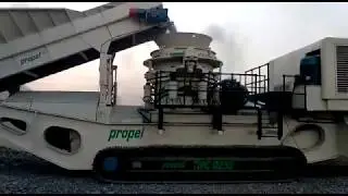 Track Mounted Stone Crusher