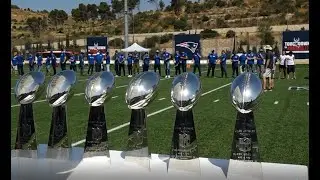 New England Patriots 'Touch Down' in Israel