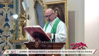 Quddiesa Live mill-Parroċċa ta’ Santa Katarina V.M. Żurrieq – 18 ta’ Jannar 2026