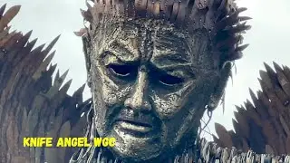 The knife angel. Welwyn garden city. 