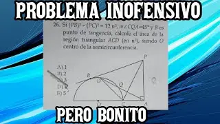 PROBLEMA BONITO DE ÁREAS TRIANGULARES | REPASO PARA EL ADMISIÓN UNI