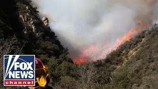 Concerns in California that Woolsey fire will gain steam