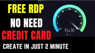 How to Create Free RDP 2023 | Get Free RDP | Windows 10 & 11 | Android | Gaming RDP